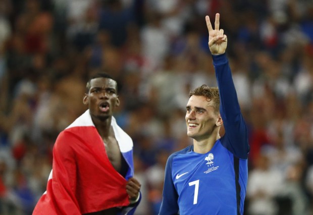 Antoine Griezmann bagged a brace after a superb semi-final game at the Euros