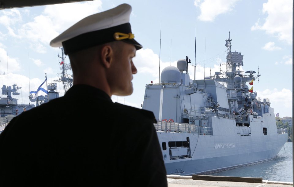 Russian Navy base in Sevastopol