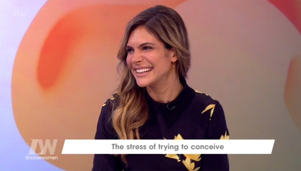 Ayda said she did it as their other efforts to have a baby hadn't worked 