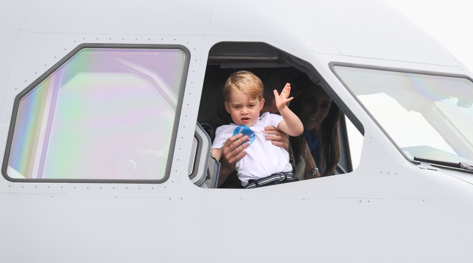 The Duke & Duchess Of Cambridge Visit The Royal International Air Tattoo