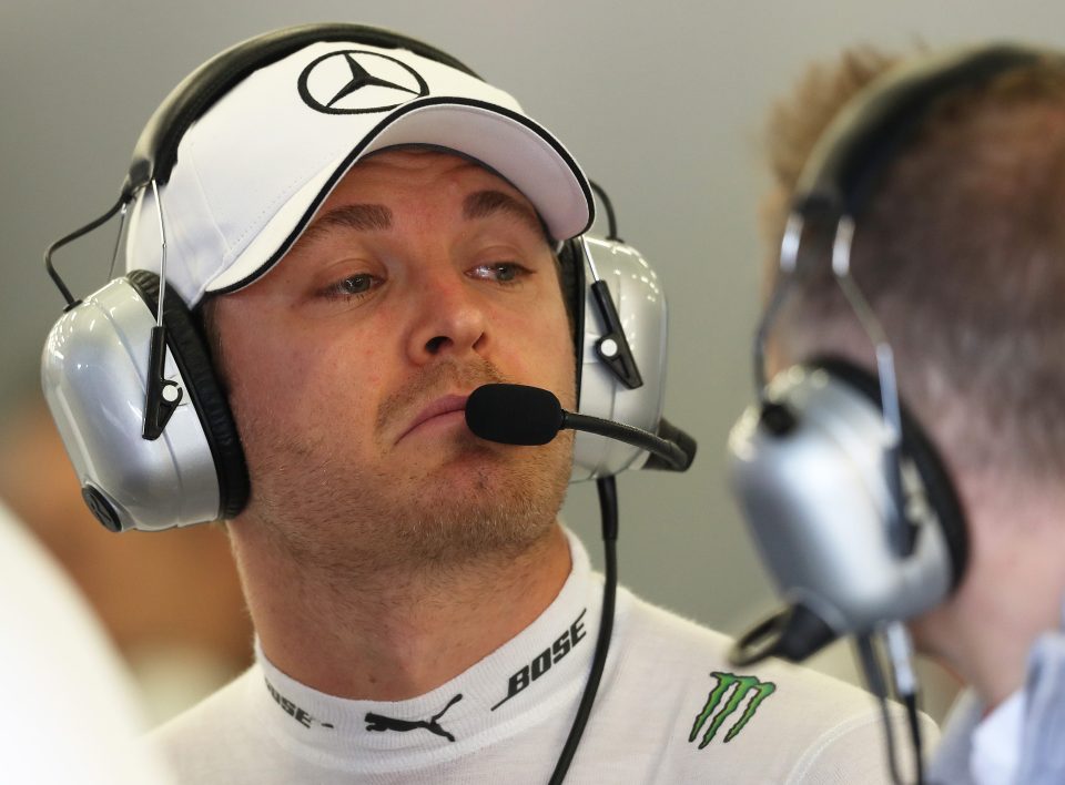  Rosberg and team-mate Hamilton might find it hard to contain natural instincts