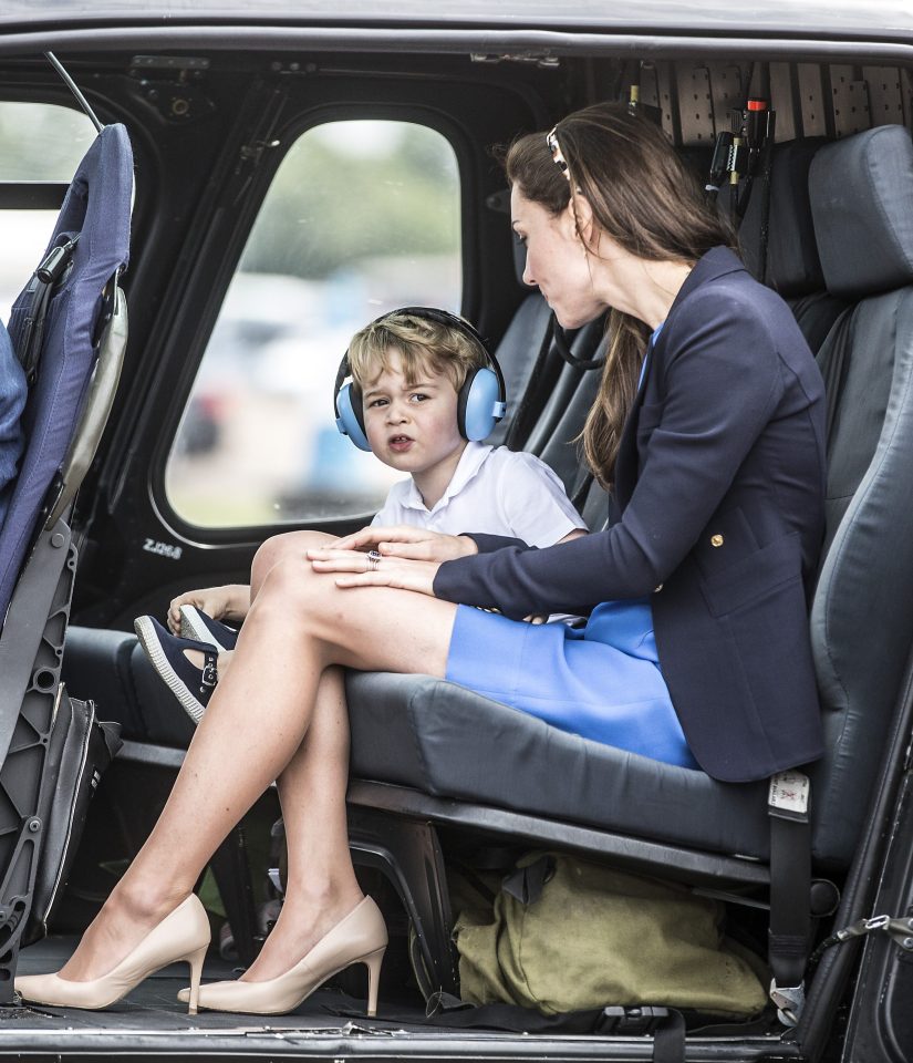 The Duke And Duchess Of Cambridge Visit The Royal International Air Tattoo