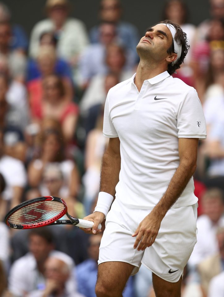  Roger Federer is out of Wimbledon after losing to Milos Raonic