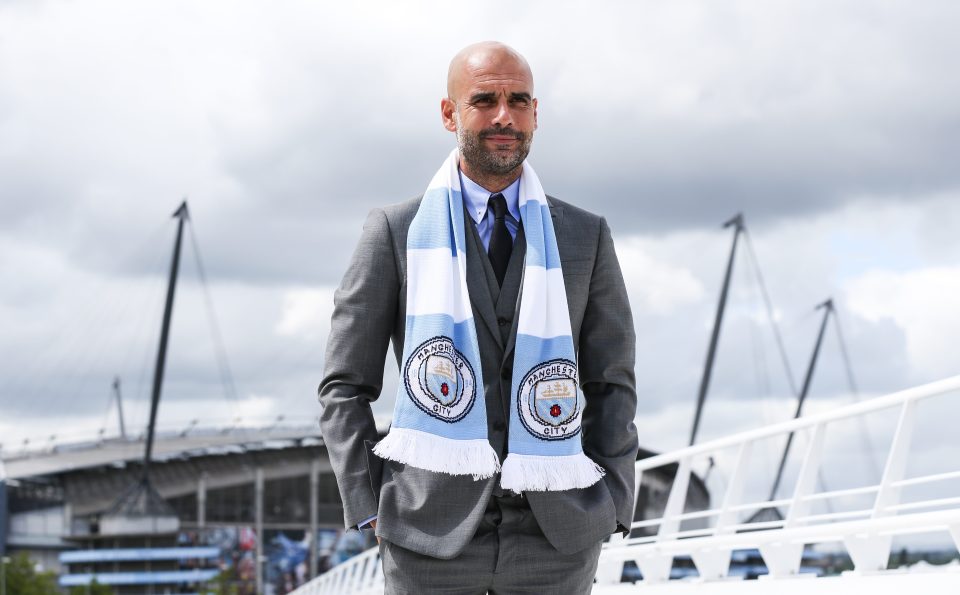 Pep Guardiola Manchester City