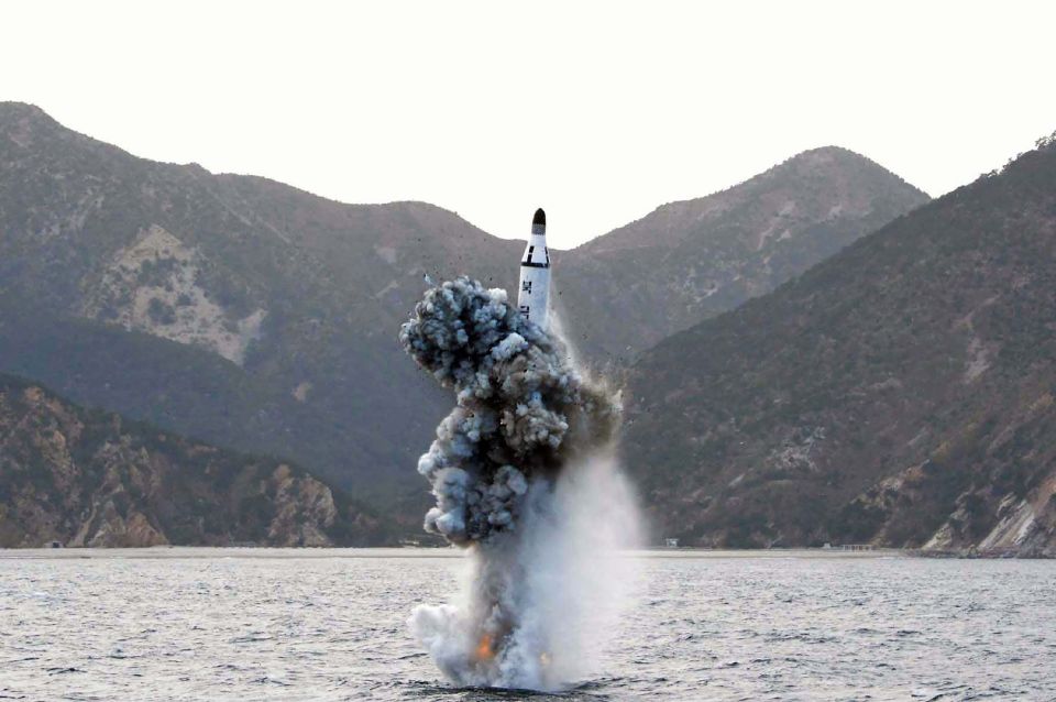  North Korea is said to have launched a missile in the early hours of this morning (stock image)