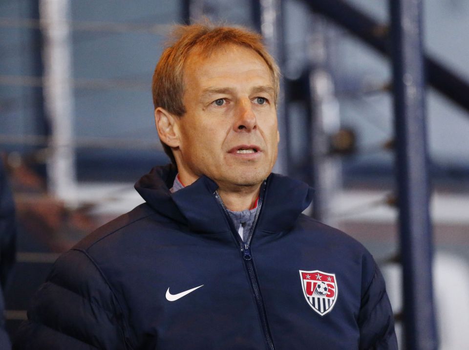 USA boss Jurgen Klinsmann is interested in Three Lions post