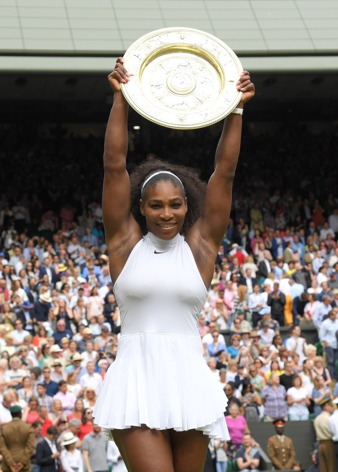  Serena Williams was mocked on social media for having her nipples visible through her tennis whites