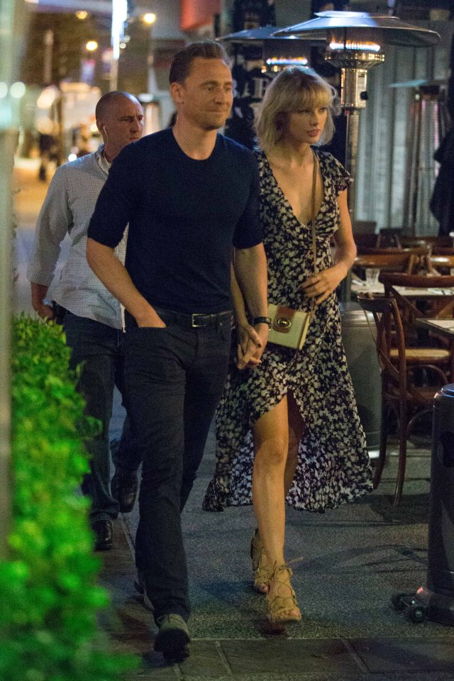 Taylor Swift and Tom Hiddleston go for dinner on the Gold Coast