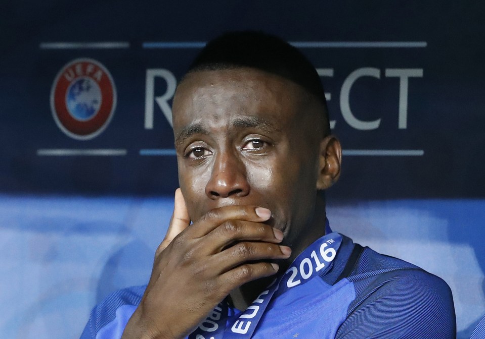 Matuidi looks heartbroken after France's Euro 2016 final defeat to Portugal