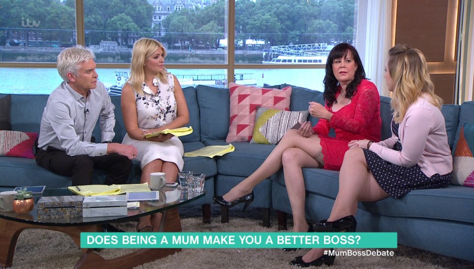  A debate about motherhood quickly escalated on today's This Morning