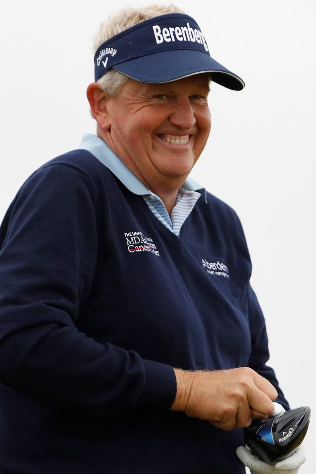 Monty at Royal Troon