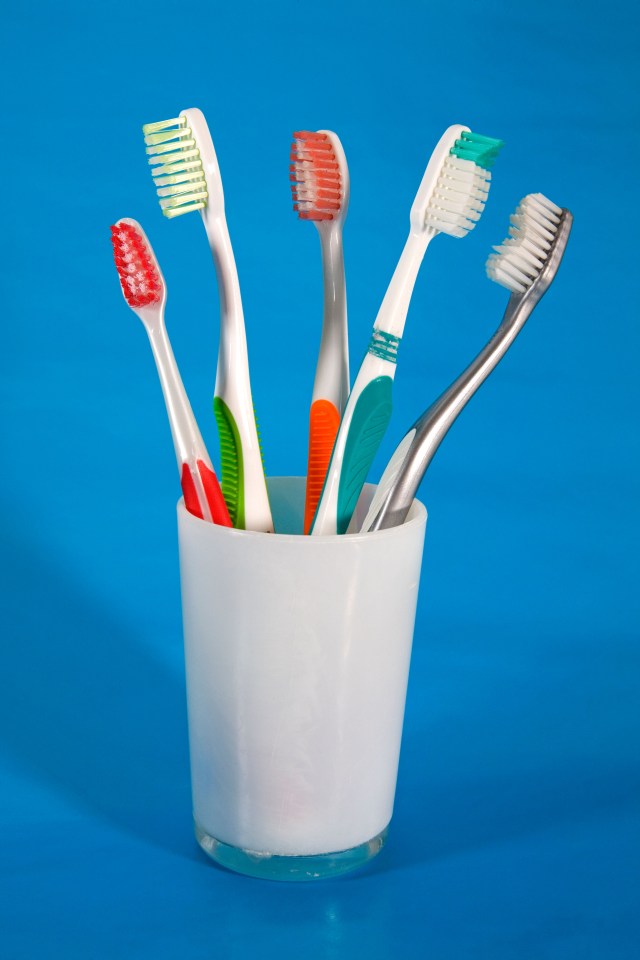  Dr Carter advises buying a new toothbrush or changing the head on an electric one every three months