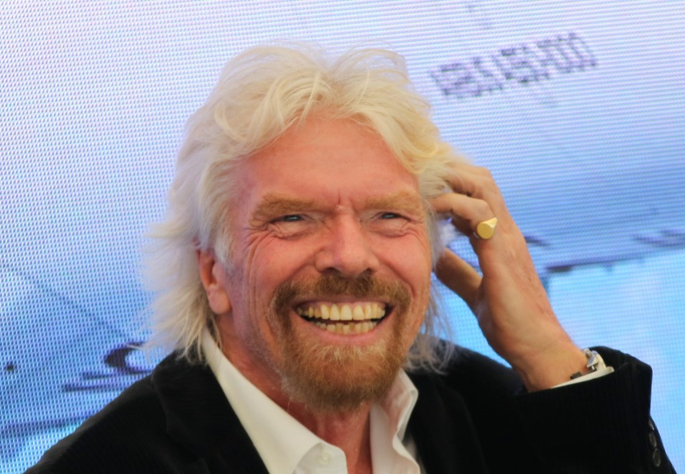 Virgin Group founder Richard Branson