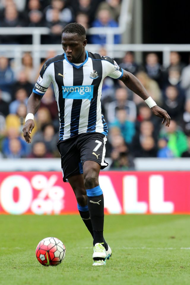 File photo dated 30-04-2016 of Newcastle United's Moussa Sissoko PRESS ASSOCIATION Photo. Issue date: Monday July 11, 2016. Potential suitors for Newcastle's Euro 2016 star Moussa Sissoko have been told they will have to come up with a staggering ¿35million if they are to lure him away from St James' Park. See PA story SOCCER Newcastle. Photo credit should read Richard Sellers/PA Wire.