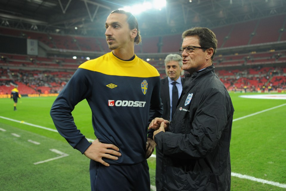 Fabio Capello reckons he put Ibrahimovic on the path to superstardom