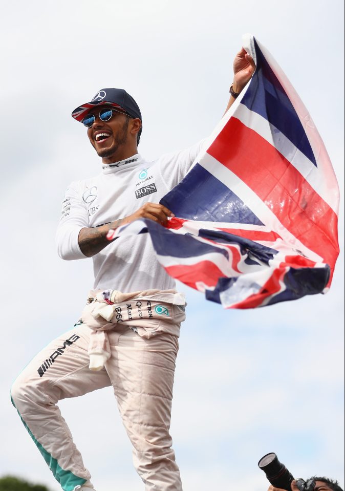 Lewis Hamilton earned the most out of any Brits with £35m