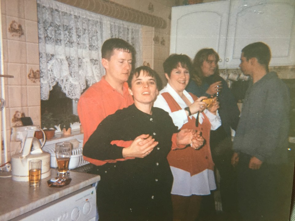 Richard and Rose Perkins (L) together at a party, 1998