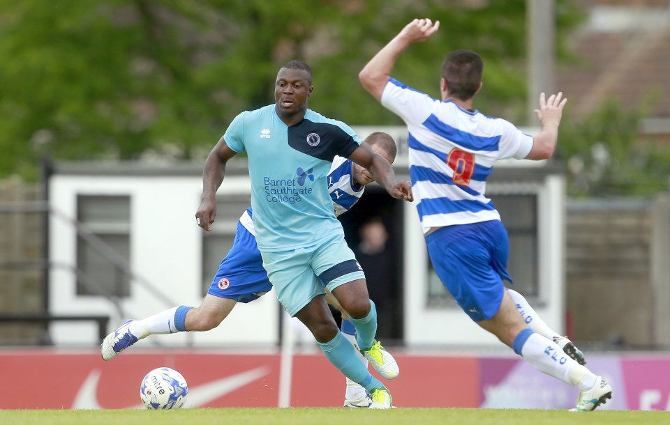  The ex-Portsmouth forward has returned from a spell in Turkey and has been keeping match-fit with his local non-league club Boreham Wood