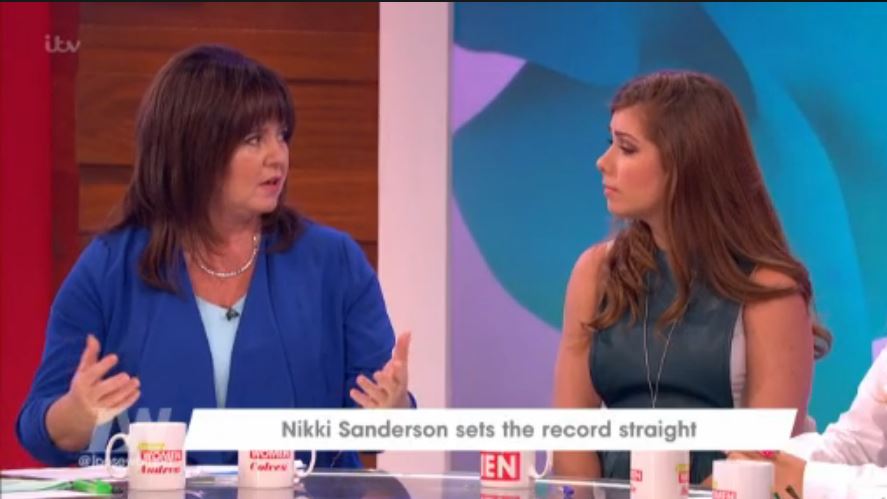  Nikki told Coleen Nolan that she refused to come off of social media and let the trolls win