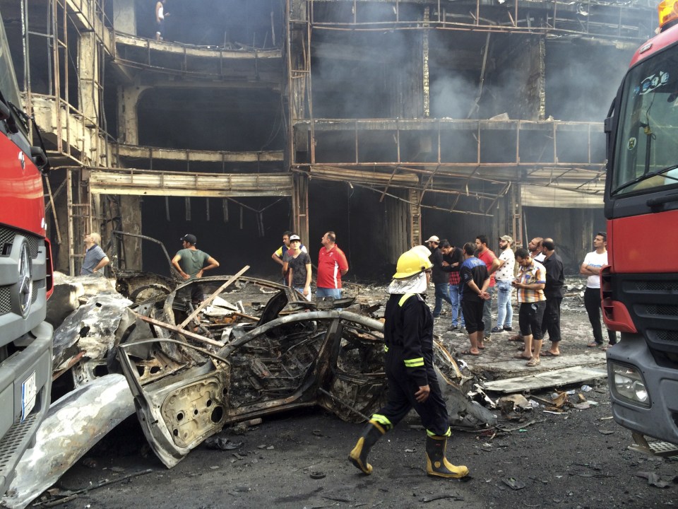  The explosion took place when the streets in Karada were filled with young people and families out after sunset