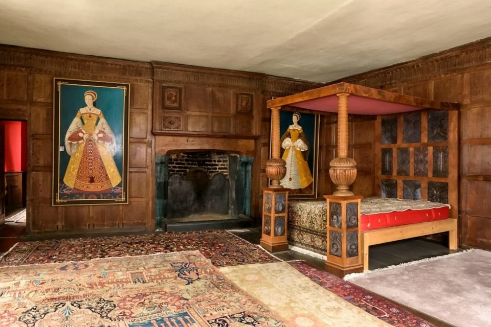 The 12-bedroom town house was once the home to Henry VIII's first wife