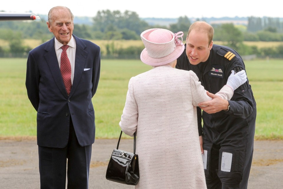 It was a short trip as the Queen has to head back to Buckingham Palace to meet David Cameron who is officially resigning as PM