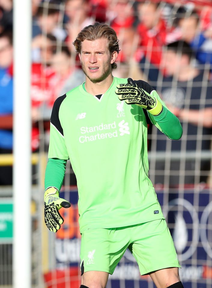  Karius was signed for £5million from Mainz this summer