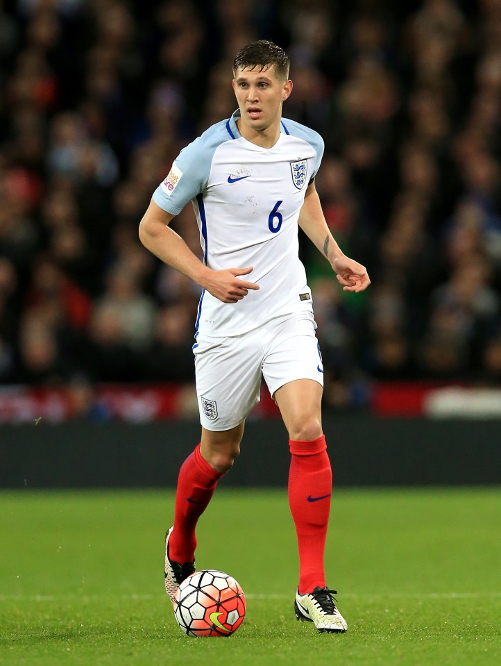  England centre-back John Stones has been on Manchester City's radar all summer