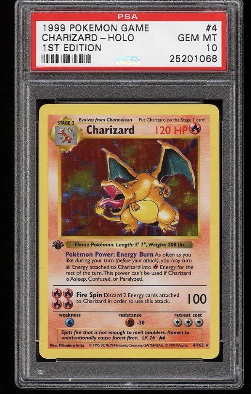  A much-wanted rare Charizard card could rake in up to £4,000