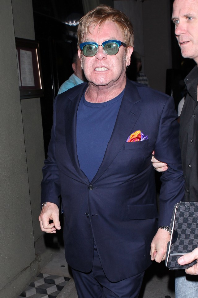  Elton John strongly denied any claims made by his former body guard against him