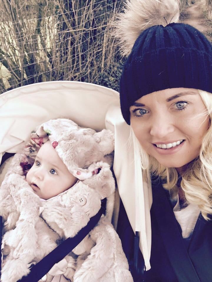  Want That Trend owner Victoria Molyneux with her 10-month-old daughter Isabella