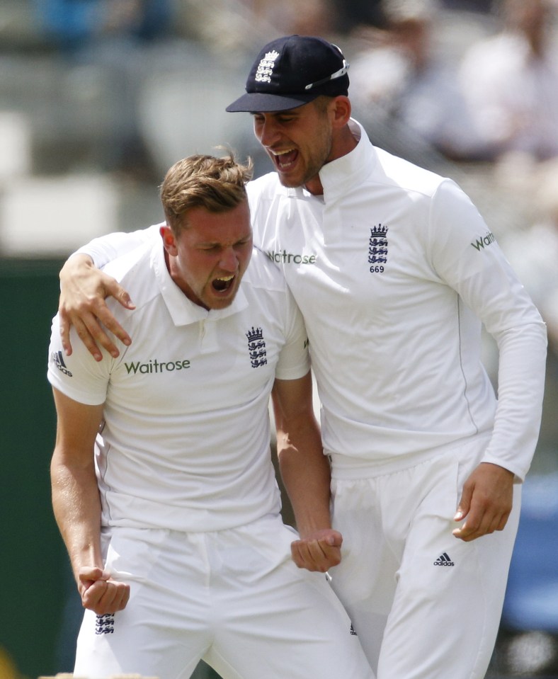 Jake Ball can't hide his delight at his debut wicket at Lord's