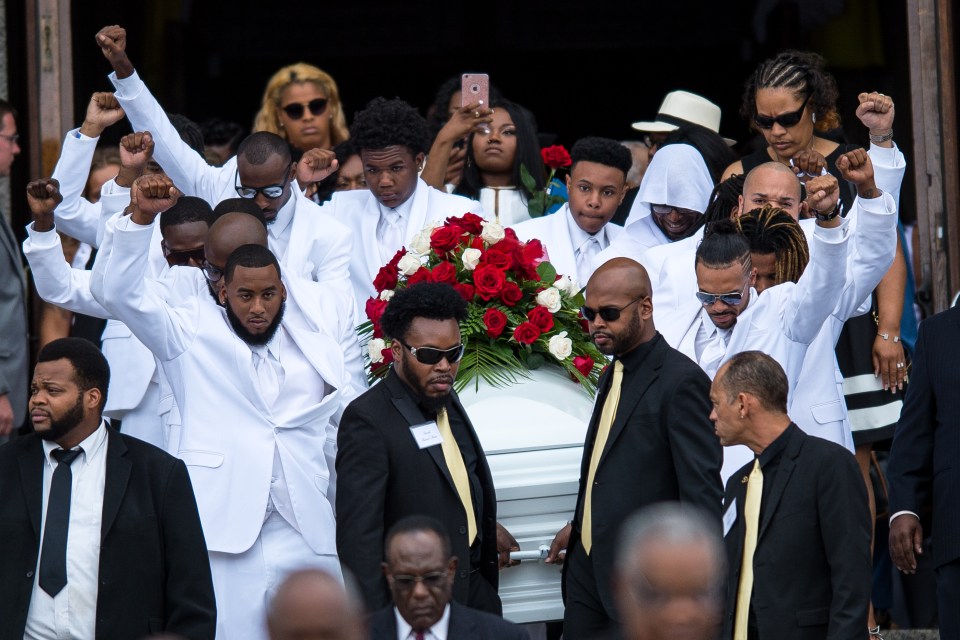  There were poems, songs and family readings, and Sounds of Blackness performed songs. The eulogy was delivered by Rev. Steve Daniels Sr., pastor of Shiloh Missionary Baptist Church of St. Paul, and prayers were led by Rev. John Ubel