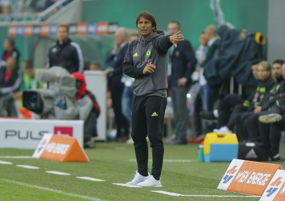 Football Soccer - Rapid Vienna v Chelsea - Pre Season Friendly - Allianz Stadion, Vienna, Austria - 16/7/16 Chelsea manager Antonio Conte Action Images via Reuters / Heinz-Peter Bader Livepic EDITORIAL USE ONLY.