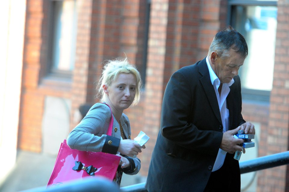  Jennifer Dunn and Tony Henderson arrive at Hull Crown Court