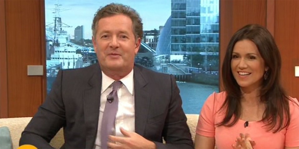 Piers Morgan lets slip the 'sex' word on Good Morning Britain