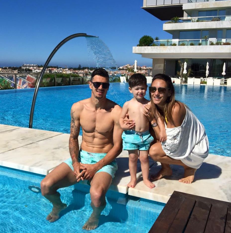  Fonte again with Luca and wife Cassie Sumner Fonte