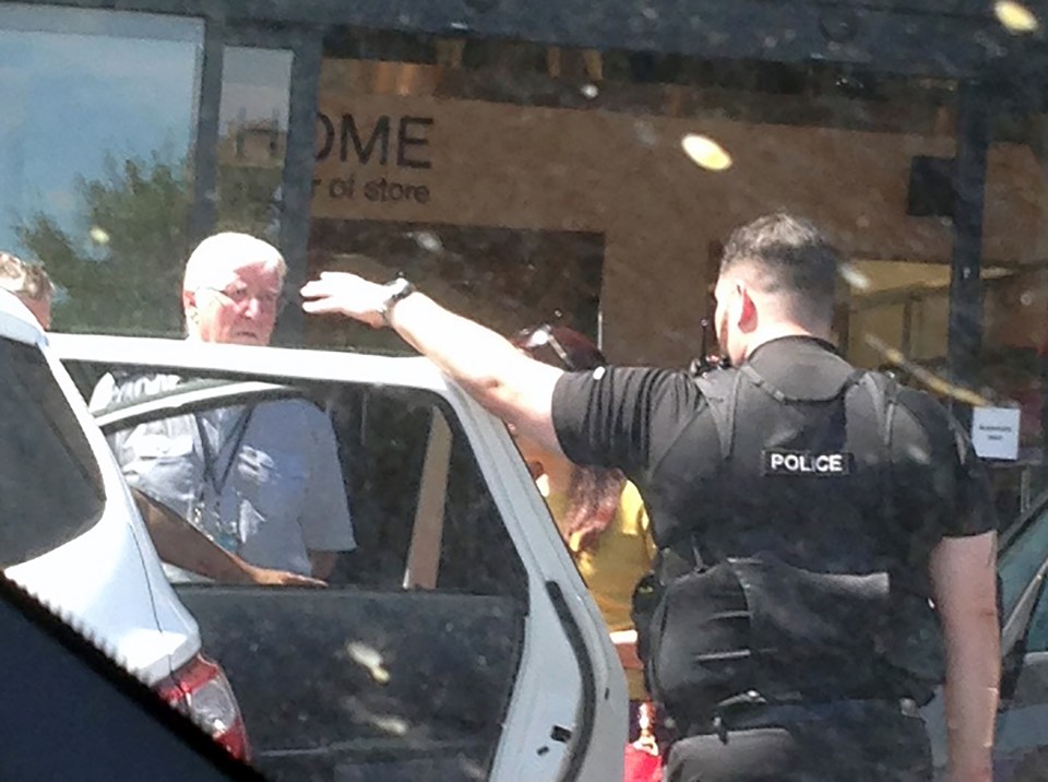  The shopping centre tried to call the mum back to the car for 40 minutes before cops were called