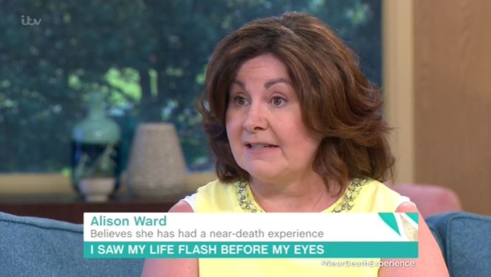 Alison was attacked with a knife by an ex partner 