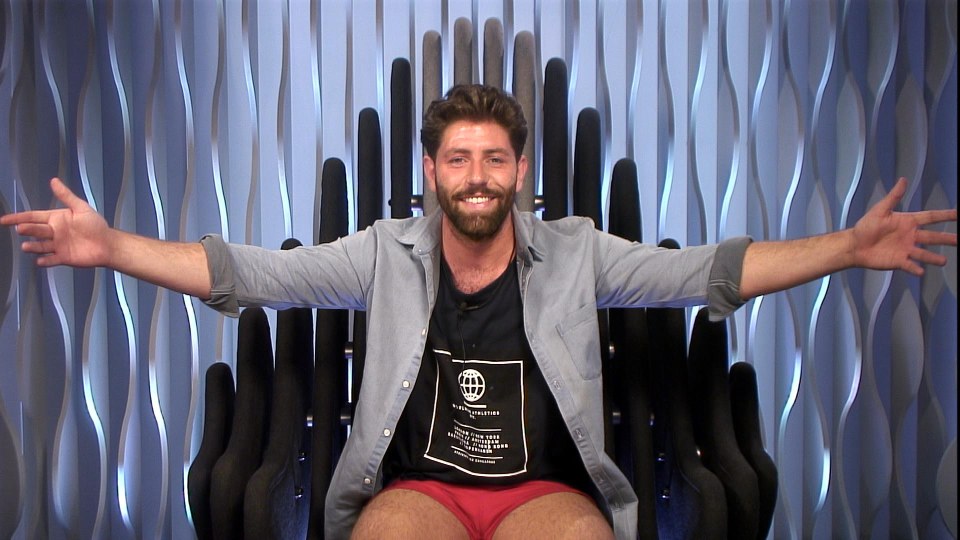  Sam is in the final after he managed to go through the show without being put up for nomination once.