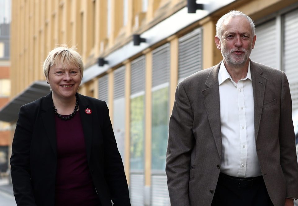  Angela Eagle hit out at Labour leader Jeremy Corbyn over abuse