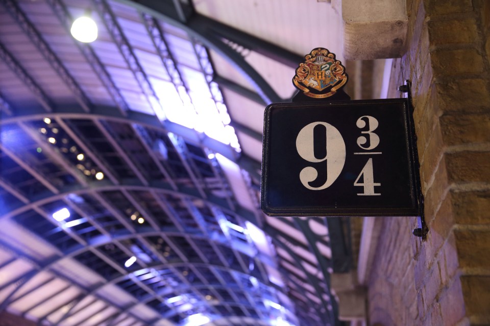 The author the the books says that Platform 9 3/4 was placed in the London station because its where her parents met