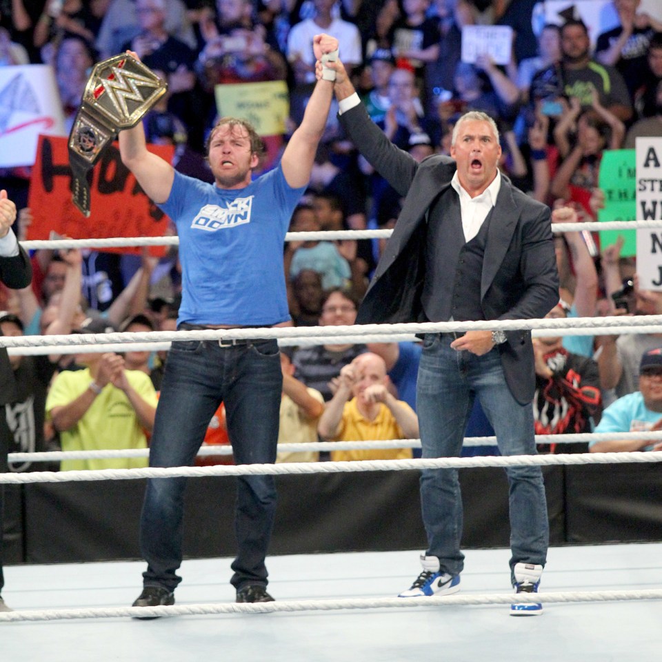 WWE champion Dean Ambrose will be staying on Smackdown