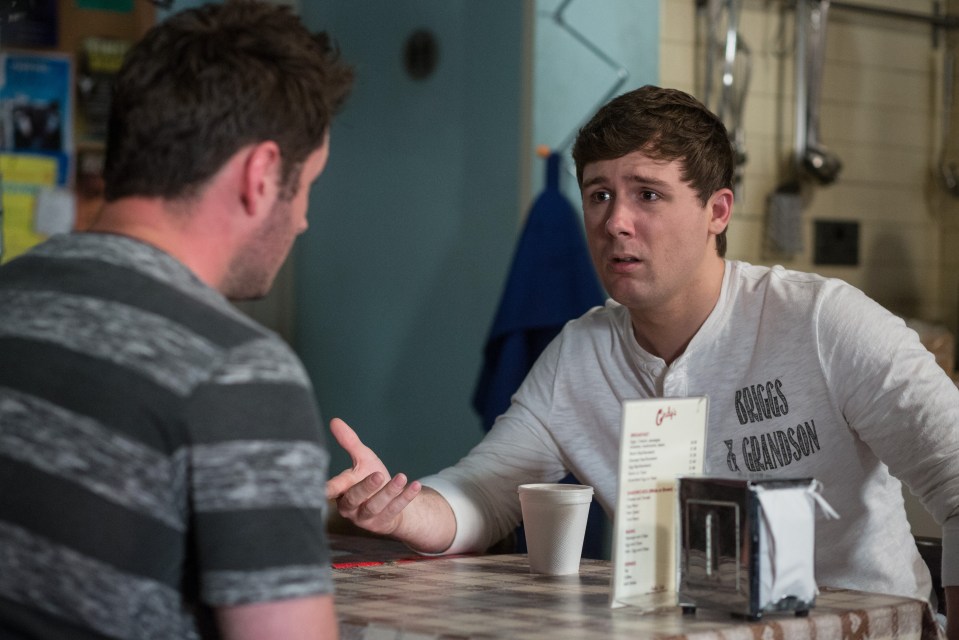  Earlier in the episode Lee had been chatting to pal Martin Fowler how he does not feel ready to be a father