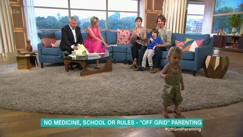 Adele and Matt Allen's daughter peed on live television when the couple appeared on Good Morning