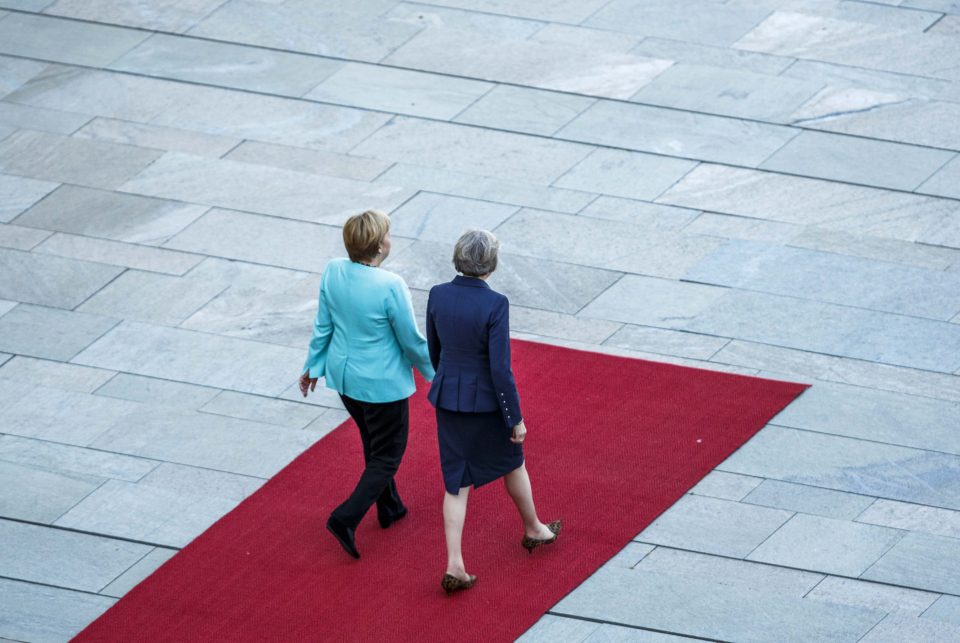 The two female world leaders meeting will be studied in great detail in European capitals 