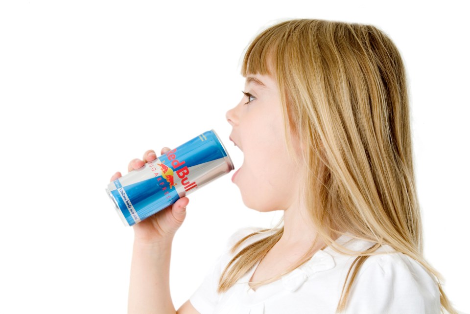  Report finds that kids as young as eleven are guzzling sugar filled energy drinks which are packed with caffeine