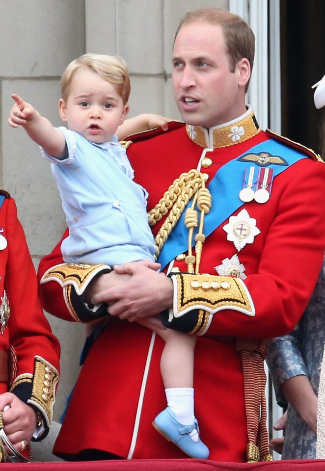 Prince George has been seen in a similar babygro