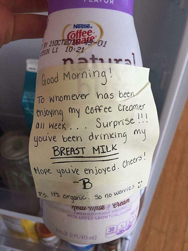 Breast Milk Note