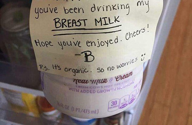 Breast Milk Note